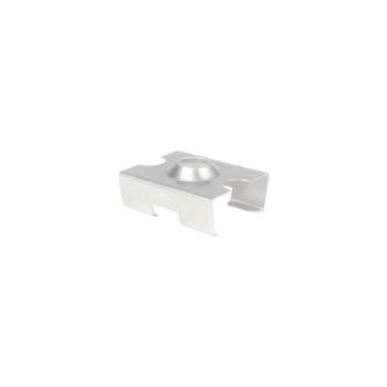  Clip fixe blanc Inox 304 