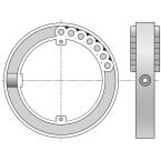  Collar tube zf64 