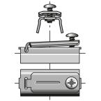  Agrafe pour tube f-2000 