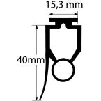  Profile caoutchouc 20-40-11 