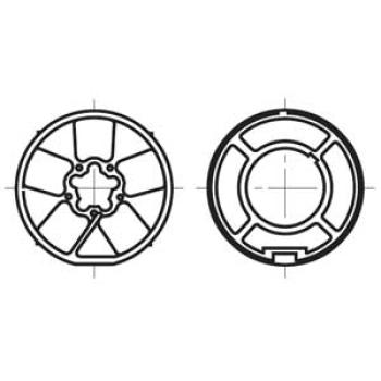  Roue+couronne lt60 - tube d 