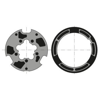  Roue+couronne lt60 - llaza d80 