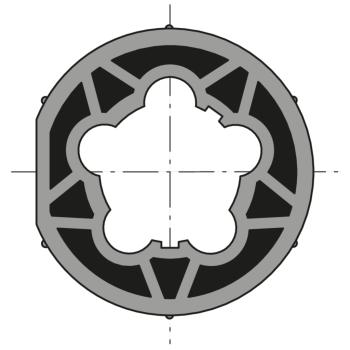  Roue lt60 d63 clippage faible 