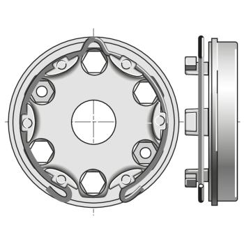  Support moteur 50 / 60 