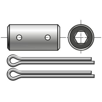  Manchon pour hexa 7mm (zf) 