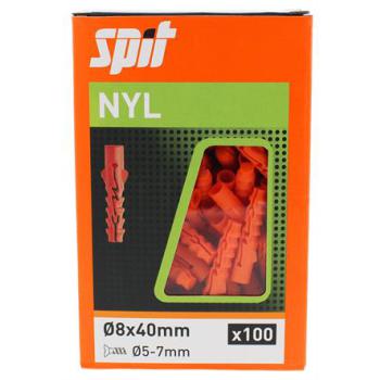  NYL 8X40 SANS COL /BT100 