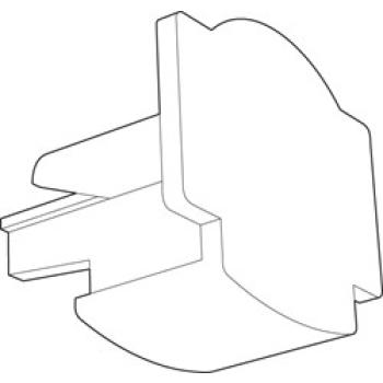  L1 EMBOUT TERMINAL BLANC 