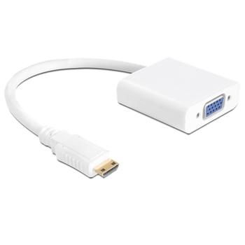  ADAPT MINI HDMI-C ->VGA FEM 