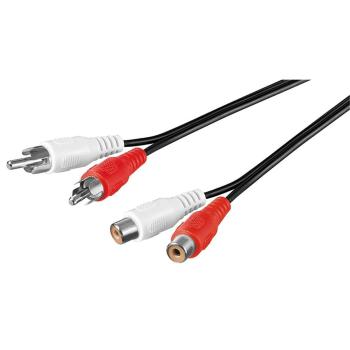  RALLONGE AUDIO 2xRCA 3 MTS 