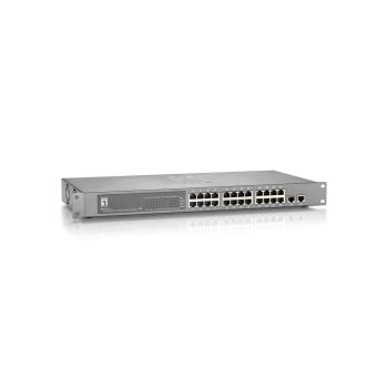  SWITCH POE 24x10/100 150W+2SFP 