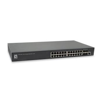  SWITCH 24x GIGABIT + 4 SFP L2 