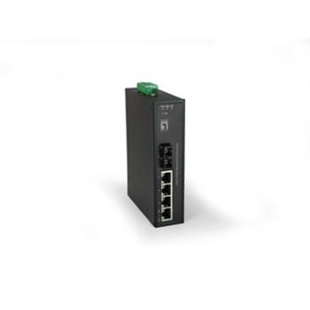  SWITCH INDUS POE 4x10/100 +1SC 