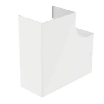  Angle plat blanc 95x140 