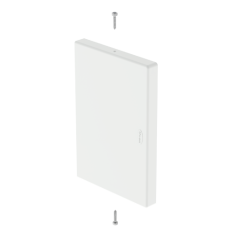  Embout fermeture blanc 95x140 