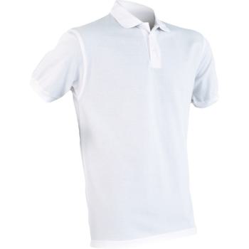  POLO MAILLE PIQUEE BLANC manch 