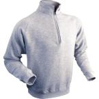  SWEAT-SHIRT GRIS COL ZIPPE (em 