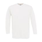  TEE-SHIRT BLANC  MANCHES LONGU 