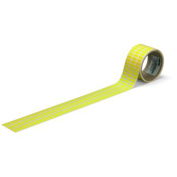  Etiquettes PET jaunes 15x6mm 3 