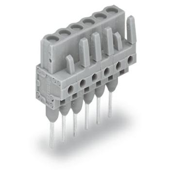  Female connector for rail-moun 