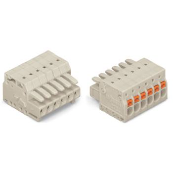  Connect fem 3,5mm pi/3-pol/gri 