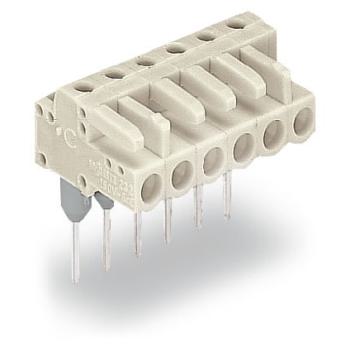  Female connector for rail-moun 