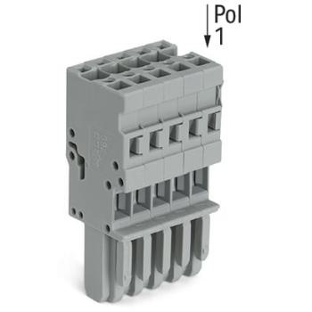  Connecteur femelle 1C, avec d 