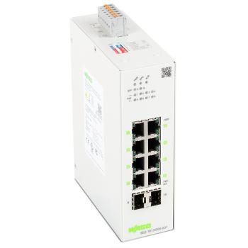  Switch admin LEAN 8 PoE+ 2 SFP 