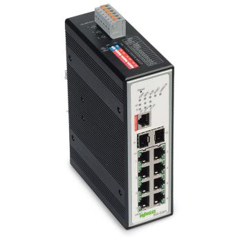  Switch admin. 8 ports 2 SFP 