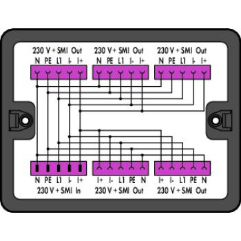  Bote de distribution SMI 1 en 