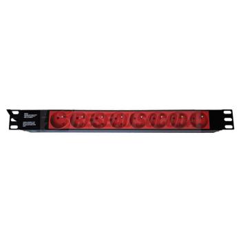  PDU 19'' - 8 prises rouges 